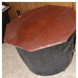 Vintage Whiskey Barrel/Sap Collector Barrel Made +