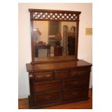 Vintage Dresser & Mirror
