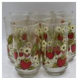 Vintage Anchor Hocking Glass Strawberry Marvin +++
