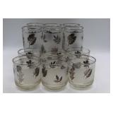 Vintage Libbey Frosted Silver "On The Rocks"