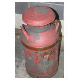 Antique Milk Can from 1920s-1940s