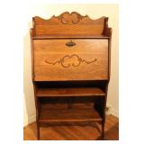 Antique Bookshelf w/Secretary Desk