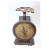 Antique Pelouze Family Scale -Top Broke-Still Work