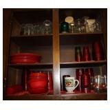Misc Vintage Plates, Glasses, Cups, etc