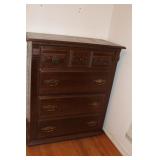 Vintage Dresser with Ornate Carved Designs