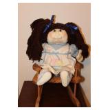 Vintage Cabbage Patch Style Doll with Rocking+++