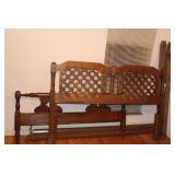 Vinyage Full Head & Foot Board w/Rails