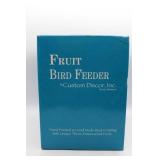 Custom Decor Fruit Bird Feeder