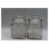 Vintage Anchor Hocking Wexford Glass Canister++