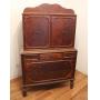 Antique Highback Dresser\Hutch