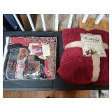 2 New Throw Blankets