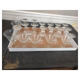 24 pcs Vintage Stemware