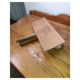 2 L.S. Watson Wool Carding Paddles