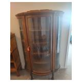 Curved Curio Cabinet -Read Details