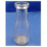 One Pint Avondale Farms Creamery Bottle