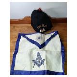 Masonic Banner and Fez Hat