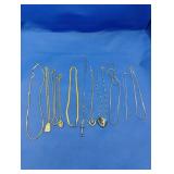 Faux Gold Fashion Necklaces - Read Details