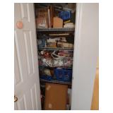 Contents of Hall Closet #1 - Read Details