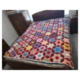 Handcrafted Star Pattern Quilt