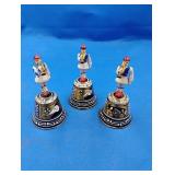 3 Greek Handmade Bells
