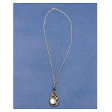 24" Sterling Silver Necklace with Pendant