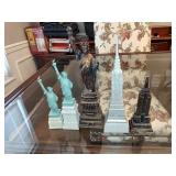 2 Empire State Buildings, 3 Statues of Liberty