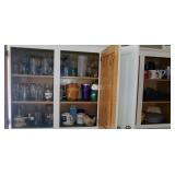 Contents of Upper Kitchen Cabinets