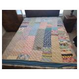 Vintage Hand Crafted Quilt
