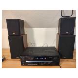 Kenwood Receiver, Onkyo and Infinity Speakers