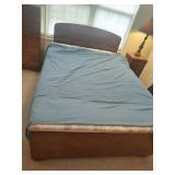 Art Deco Queen Size Bed - Read Details