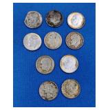 10 Silver Dimes