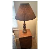 Art Deco Waterfall Night Stand & Lamp