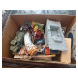 Box of Vintage Toys & More