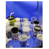 Collection of Automotive Show Plastic Mugs