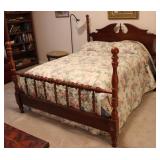 Vintage Wooden Spindle Full Size Bed Vintage Wooden Spindle Full Size Bed