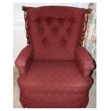 Vintage Red Recliner Chair Vintage Red Recliner Chair