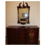 Vintage Morganton 12 Drawer Dresser w/ Mirror Vintage Morganton 12 Drawer Dresser w/ Mirror