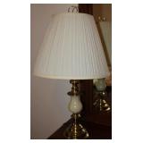 Vintage Brass & Ceramic Table Lamp Vintage Brass & Ceramic Table Lamp