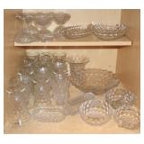 Large Collection of Fostoria American Pattern Large Collection of Fostoria American Pattern