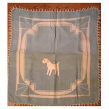 Vintage Wool Baby Blanket