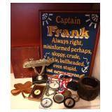 Novelty Sign, Compasses & More