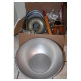 Vintage Baking Items w/ Polar Ware Mixing Bowl
