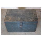 Wood Box w/Contents
