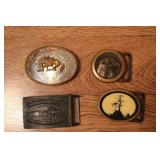 4 Belt Buckles