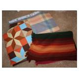 Vntg Blanket, Afghan & Quilt (3)