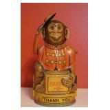 Vintage Style Tin Money Coin Bank