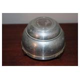 Vintage Metal Footed Powder Music Box