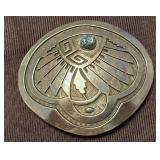 Signed Sterling Belt Buckle - 42g