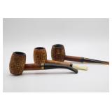 Set of 3 Corn Cobb Pipes