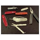 8pc Swiss Army Knives & Multi Tools